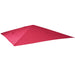 Cosmo Casa - Vervanghoes - Parasolhoes - Polyester - Bordeauxrood - 3,5×3,5 m (Ø 4,95 m) - 4 kg
