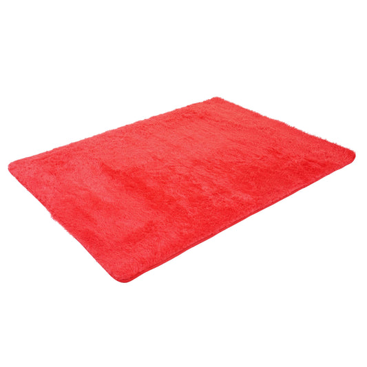 Cosmo Casa - Tapijt - Fluffy Soft - Textiel - Rood - 200×140 cm