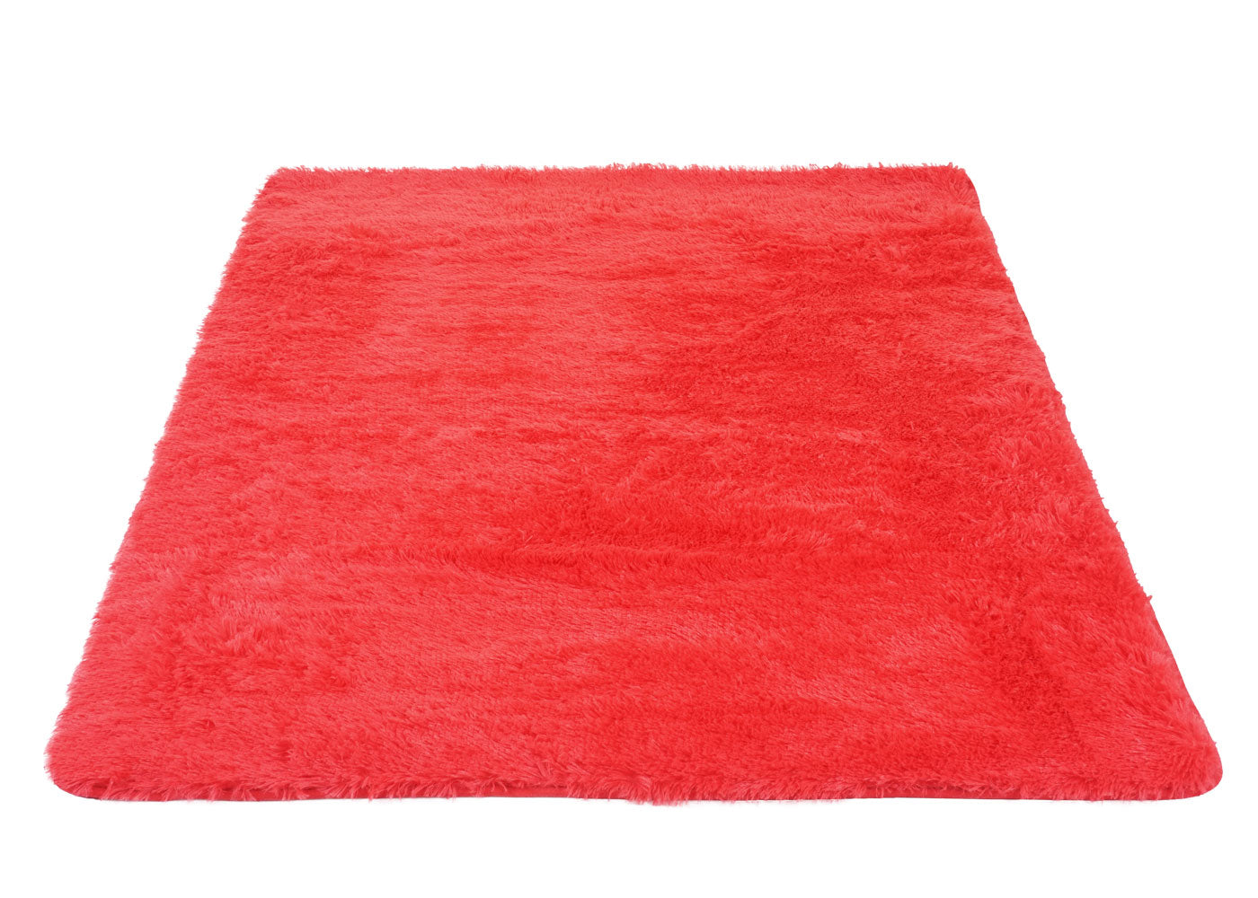 Cosmo Casa - Tapijt - Fluffy Soft - Textiel - Rood - 200×140 cm