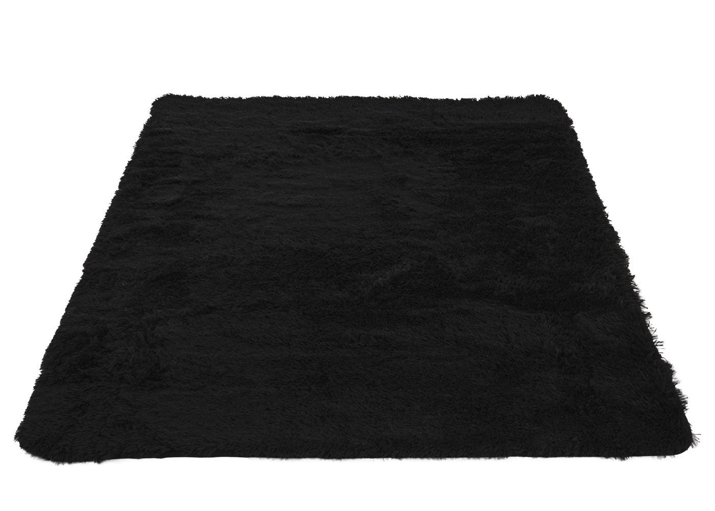 Cosmo Casa - Tapijt - Fluffy Soft - Textiel - Zwart - 230×160 cm