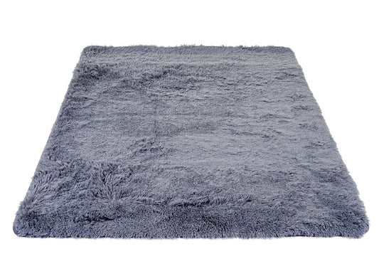 Cosmo Casa - Tapijt - Fluffy Soft - Textiel - Grijs - 230×160 cm