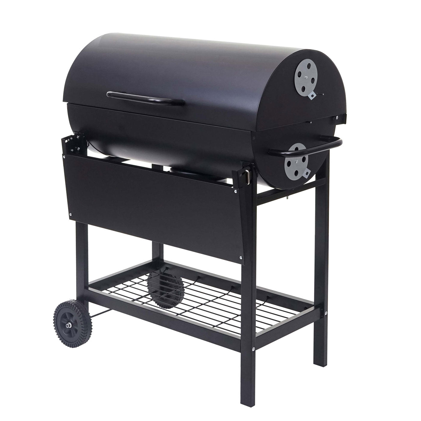 Cosmo Casa - Grillwagen - Houtskool - Staal - Zwart - 103×93×70 cm