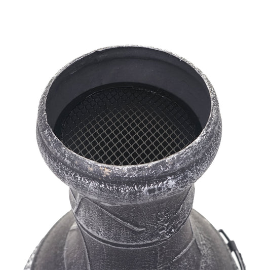 Cosmo Casa - Terraskachel - Vuurkorf - Gietijzer - 11,7 kg - 91×42×42 cm