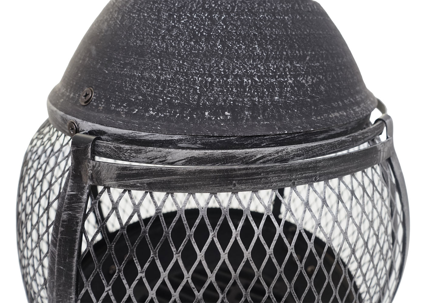 Cosmo Casa - Terraskachel - Vuurkorf - Gietijzer - 11,7 kg - 91×42×42 cm