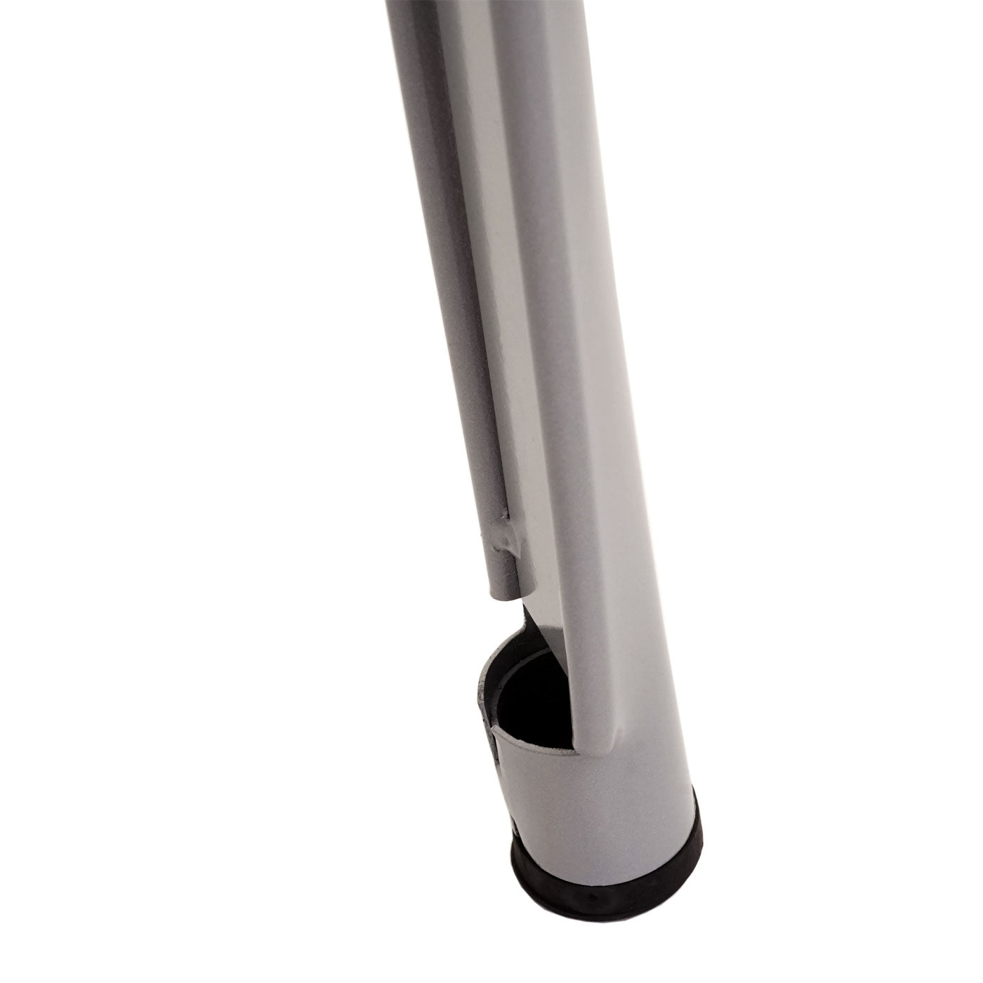 Cosmo Casa - Hoge tafel - Bistro - Metaal & Hout - Grijs - 107×60×60 cm