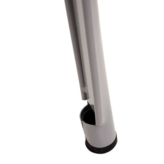 Cosmo Casa - Hoge tafel - Bistro - Metaal & Hout - Grijs - 107×60×60 cm