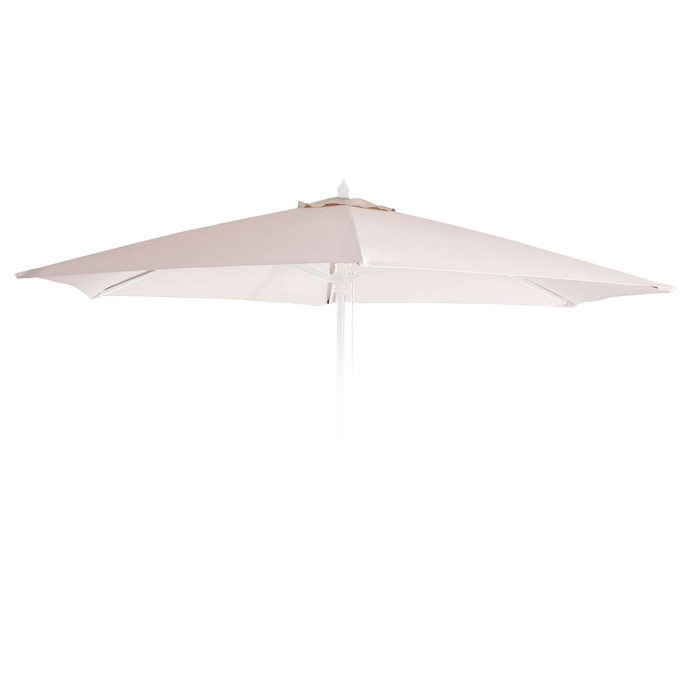 Cosmo Casa - Parasolhoes - Vervangend - Polyester - Crème - 3 m