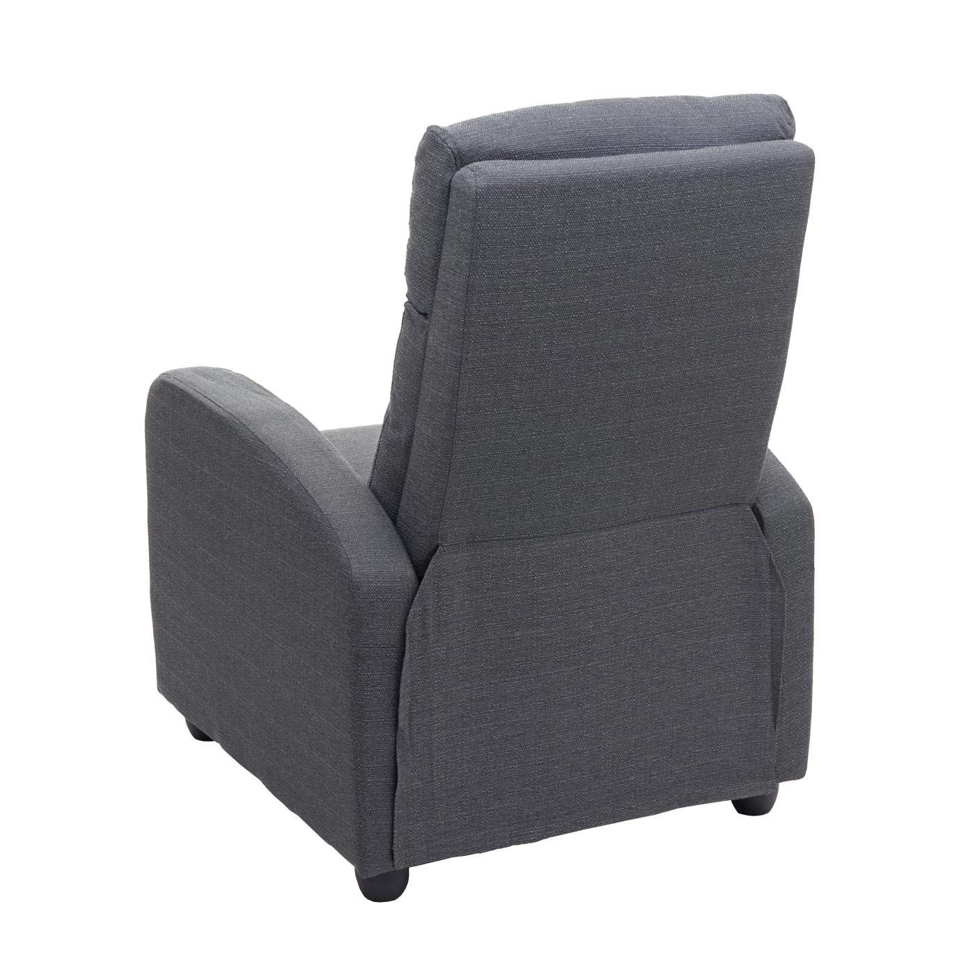 Cosmo Casa - TV-fauteuil - Verstelbaar - Textiel - Lichtgrijs