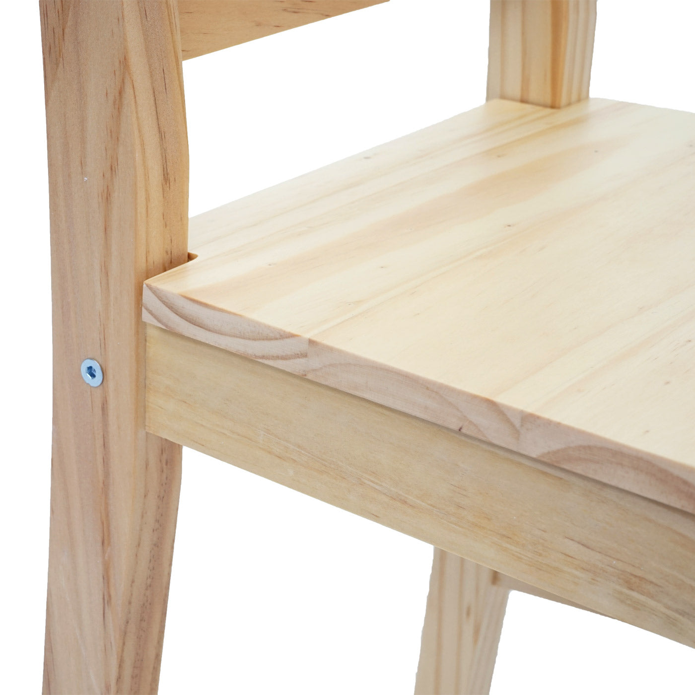 Cosmo Casa - Set van 2 Eetkamerstoelen - Landhuis - Massief hout - Grenen geglazuurd