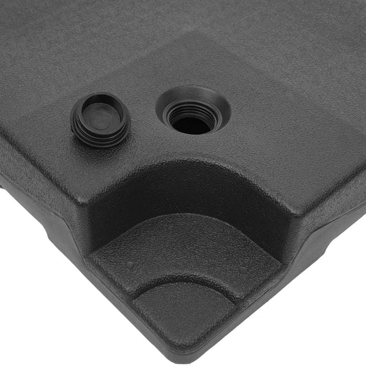 Cosmo Casa - Parasolstandaard - Vulbaar - Metaal - Tot 124 kg