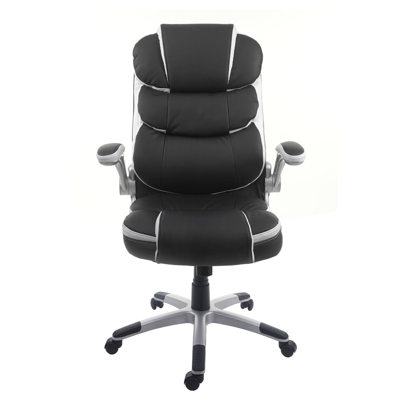 Cosmo Casa - Bureaustoel - Directie - Kunstleer - Zwart