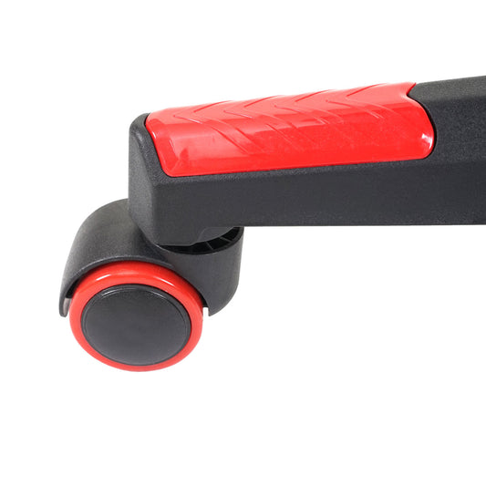 Cosmo Casa - Bureaustoel - Gaming - Kunstleer - Zwart & Rood