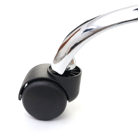 Cosmo Casa - Bureaustoel - Retro - Fluweel - Grijs