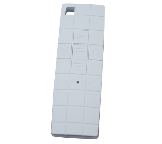 Cosmo Casa - Elektrisch cassettescherm - Volledige cassettevolant - Polyester - Geel/wit - 4,5 x 3 m