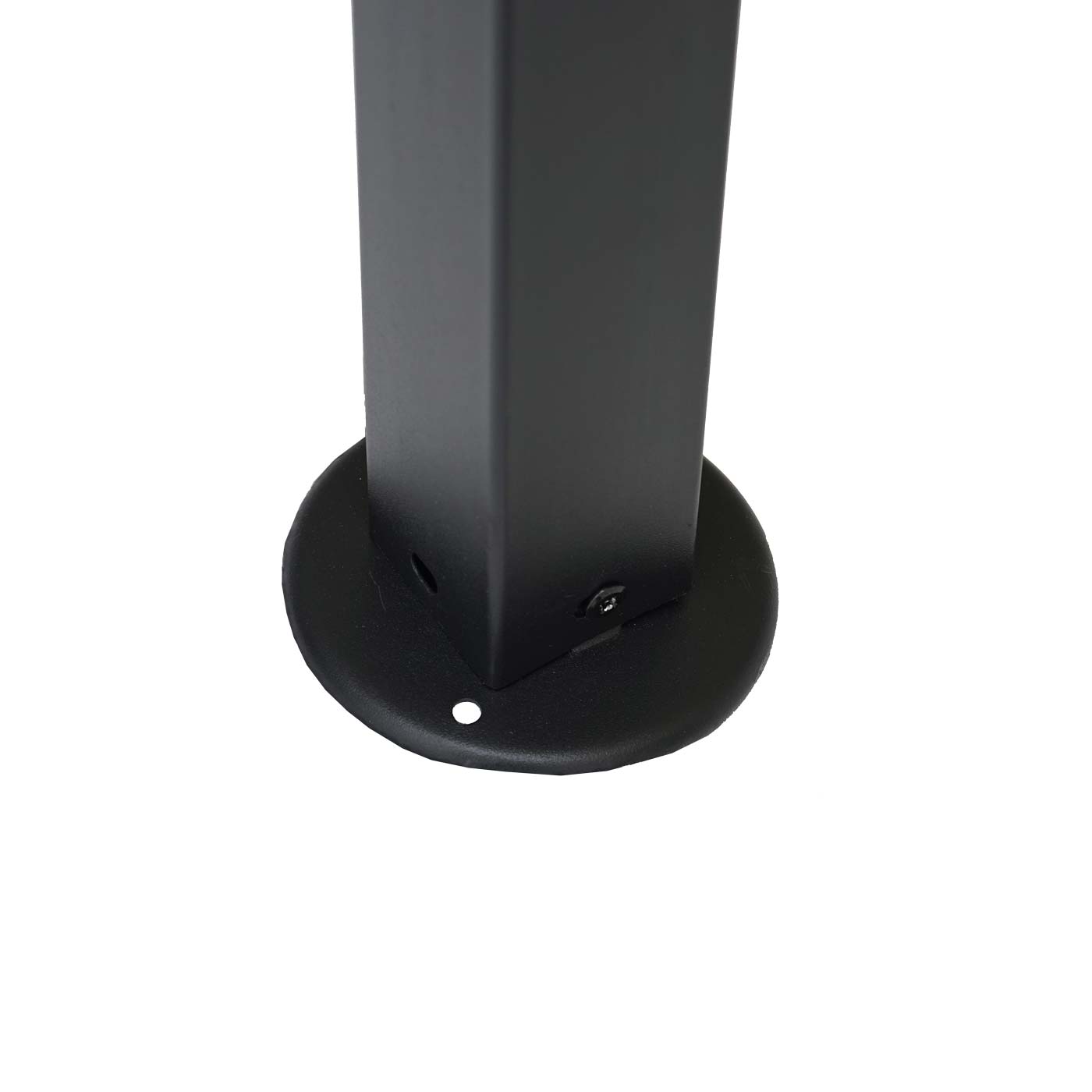 Cosmo Casa - Pergola - Verplaatsbare zijwand - Staal - Grijs - 2,5×2,5 m