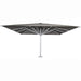 Cosmo Casa - Restaurantparasol - XXL - Polyester & Aluminium - Antraciet - 5×5 m (Ø 7,2 m) - 75 kg