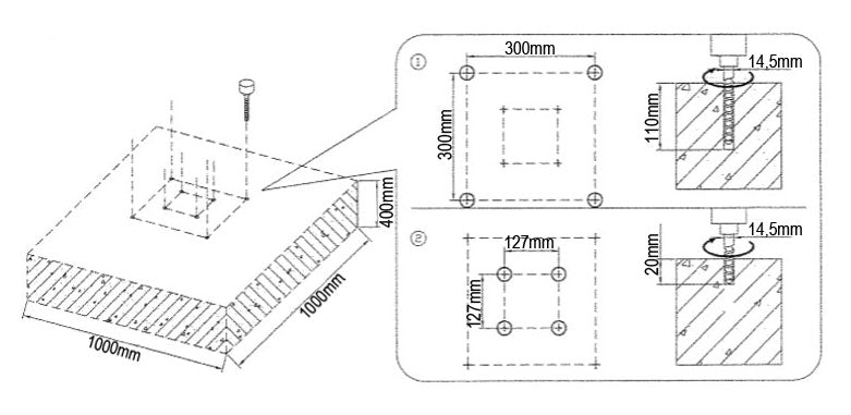 Cosmo Casa - Restaurantparasol - XXL - Polyester & Aluminium - Antraciet - 5×5 m (Ø 7,2 m) - 75 kg