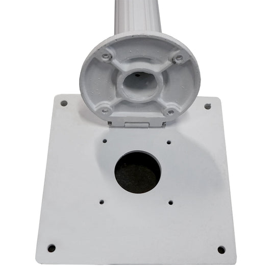 Cosmo Casa - Restaurantparasol - XXL - Polyester & Aluminium - Antraciet - 5×5 m (Ø 7,2 m) - 75 kg