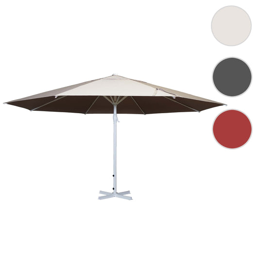Cosmo Casa - Parasol - Zonder voet - Polyester & Aluminium - Crème-Beige - 5 m