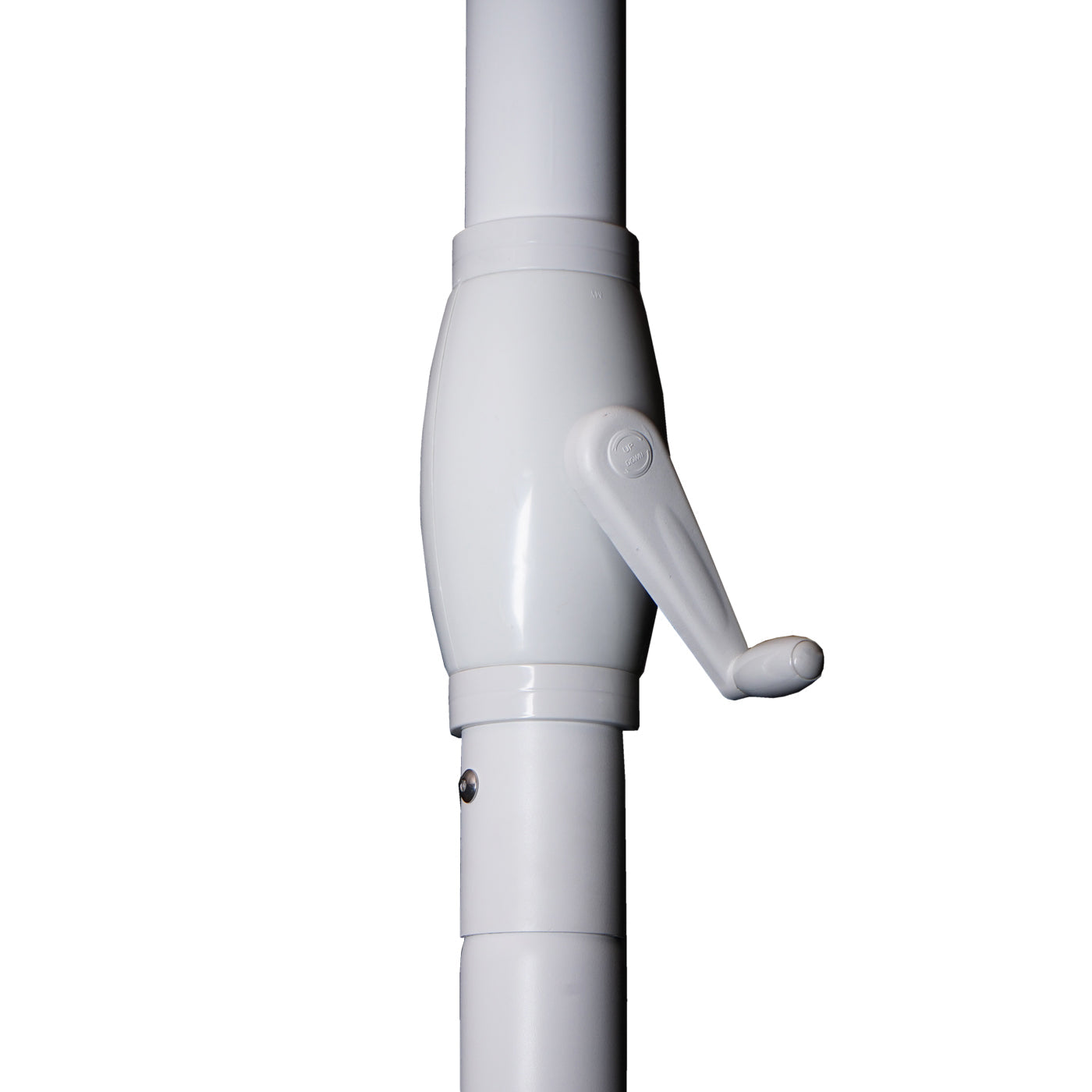 Cosmo Casa - Parasol - Zonder voet - Polyester & Aluminium - Antraciet - 5 m