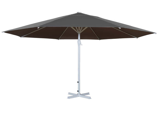 Cosmo Casa - Parasol - Zonder voet - Polyester & Aluminium - Antraciet - 5 m