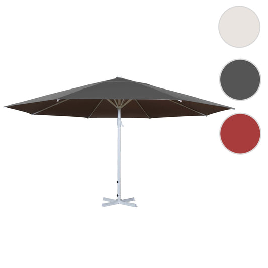 Cosmo Casa - Parasol - Zonder voet - Polyester & Aluminium - Antraciet - 5 m