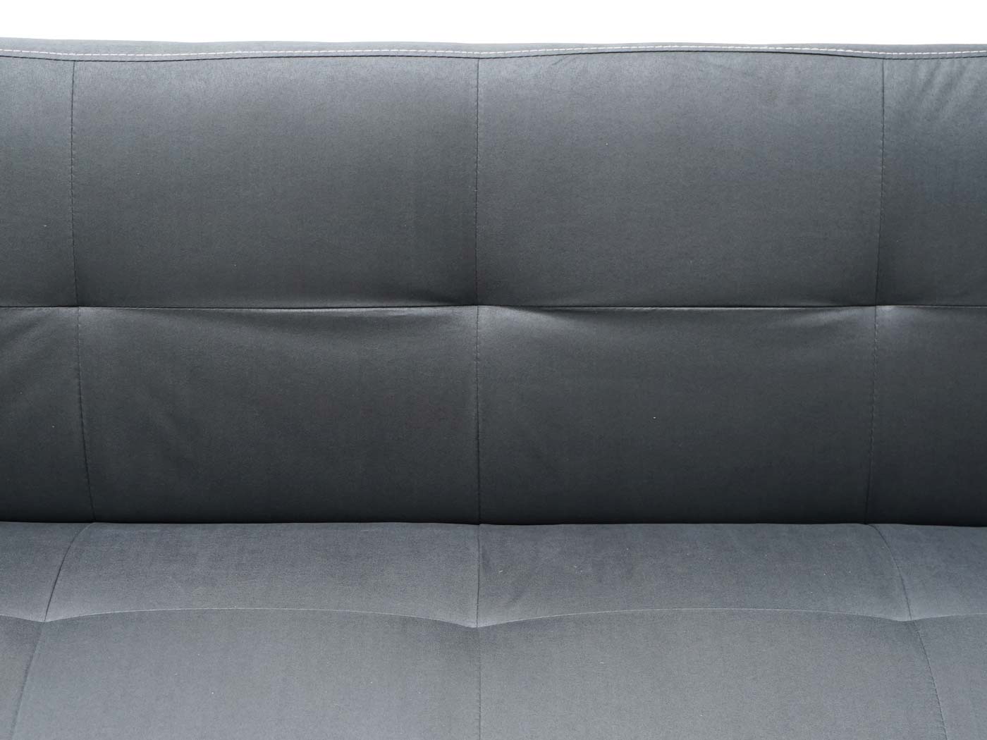 Cosmo Casa - 3-zitsbank - Slaapbank - Textiel - Grijs - 195 cm