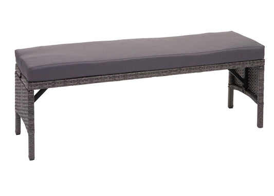 Cosmo Casa - Polyrotanset - Lounge - Polyrotan - Grijs & Donkergrijs - 2×2-zits