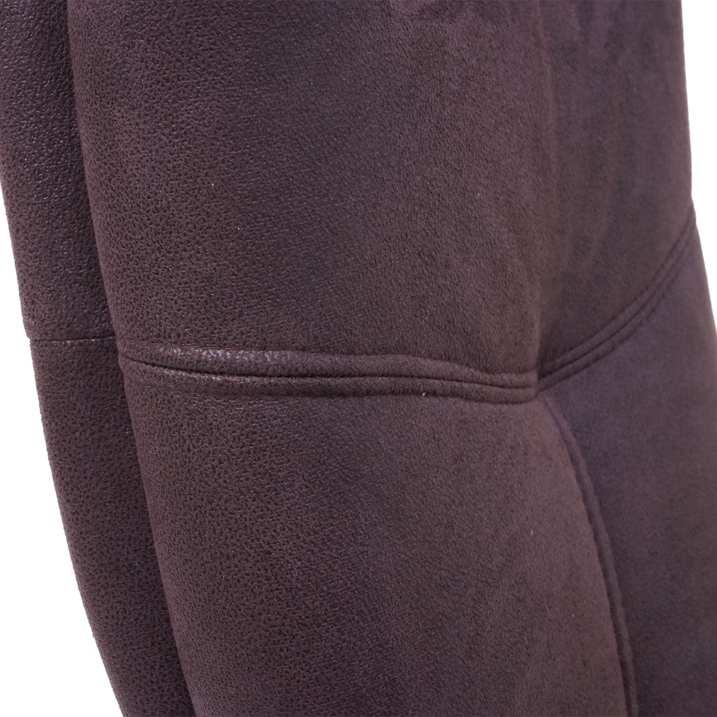 Cosmo Casa - Set van 2 Eetkamerstoelen - Cantilever - Textiel - Bruin