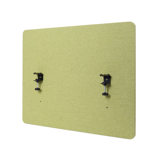 Cosmo Casa - Akoestische Tafelafscheiding - Privacyscherm & Prikbord - Stoftextiel - 60×75 cm - Groen