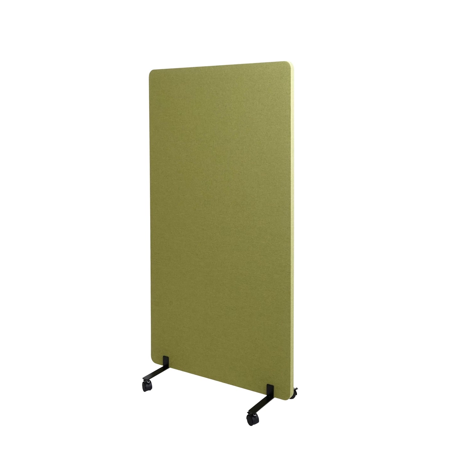 Cosmo Casa - Akoestische Scheidingswand - Roomdivider & Prikbord - Stoftextiel - 147×80 cm - Groen
