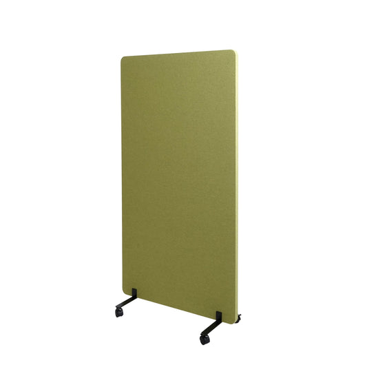 Cosmo Casa - Akoestische Scheidingswand - Roomdivider & Prikbord - Stoftextiel - 147×80 cm - Groen