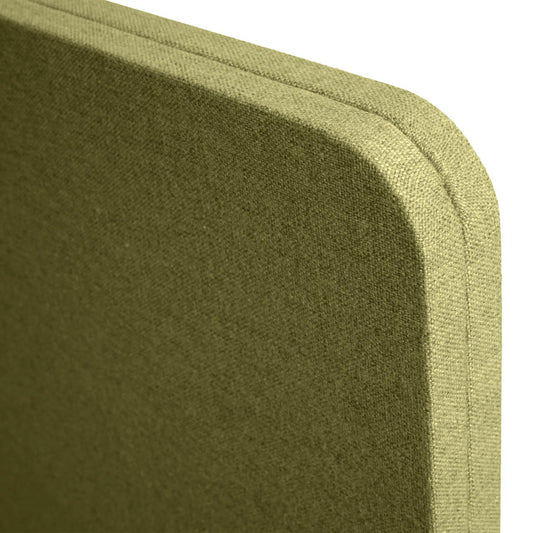 Cosmo Casa - Akoestische Scheidingswand - Roomdivider & Prikbord - Stoftextiel - 147×80 cm - Groen