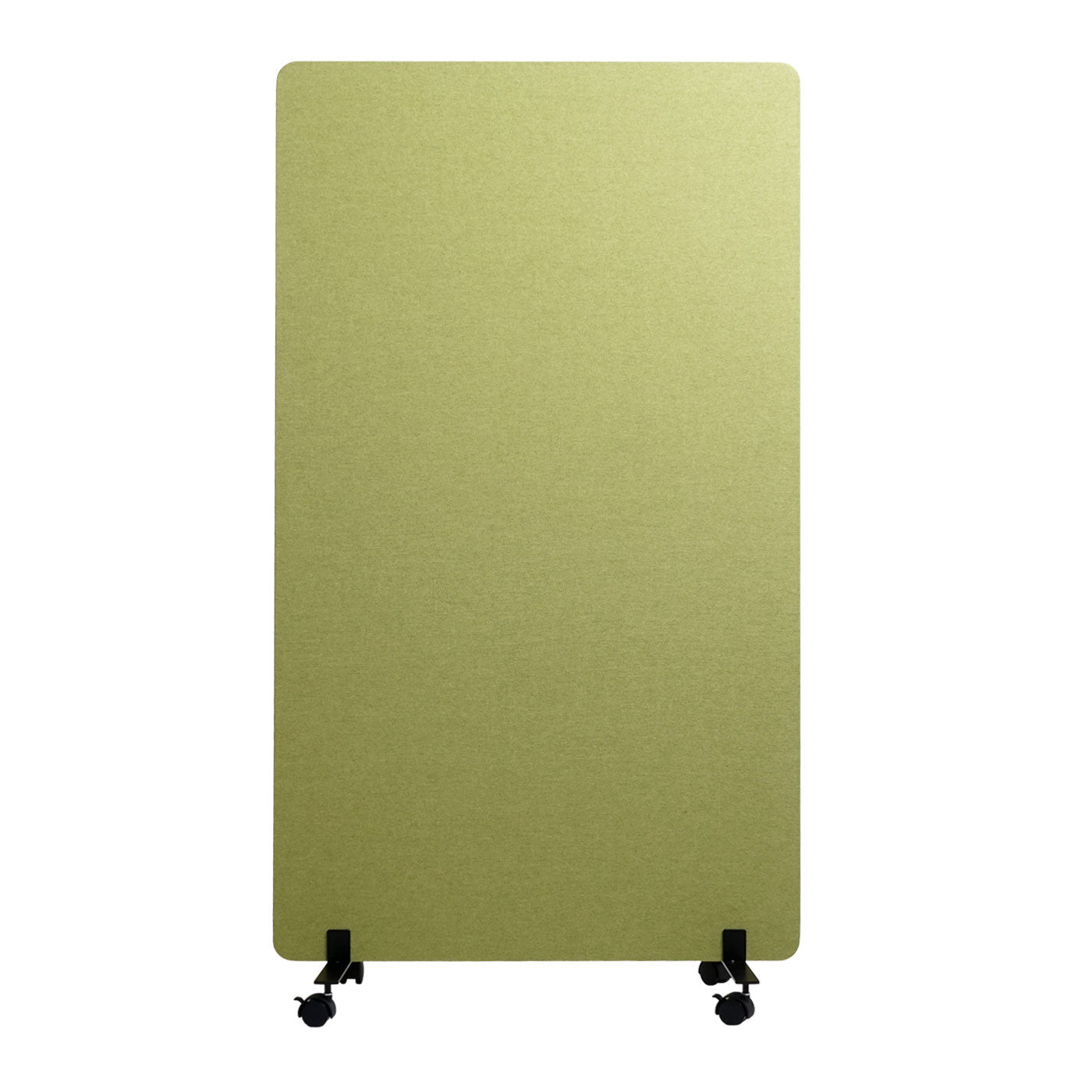 Cosmo Casa - Akoestische Scheidingswand - Roomdivider & Prikbord - Stoftextiel - 147×80 cm - Groen