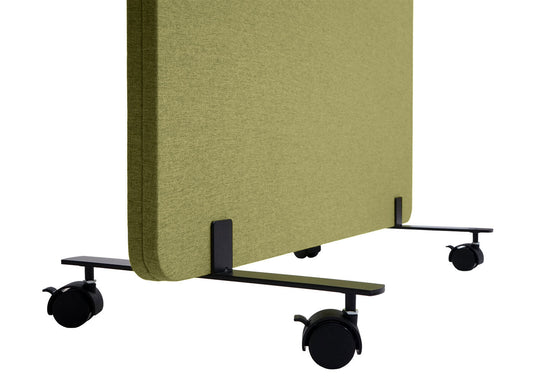 Cosmo Casa - Akoestische Scheidingswand - Roomdivider & Prikbord - Stoftextiel - 167×80 cm - Groen