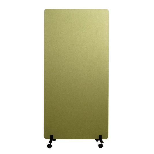 Cosmo Casa - Akoestische Scheidingswand - Roomdivider & Prikbord - Stoftextiel - 167×80 cm - Groen