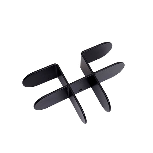 Cosmo Casa - Verbindingsstuk - Insteeksysteem - Metaal - Zwart - 4 wanden