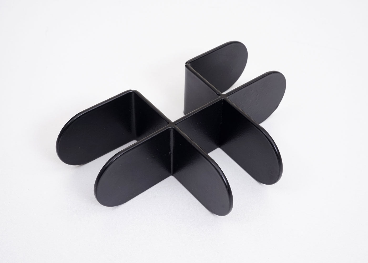 Cosmo Casa - Verbindingsstuk - Insteeksysteem - Metaal - Zwart - 4 wanden