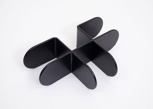 Cosmo Casa - Verbindingsstuk - Insteeksysteem - Metaal - Zwart - 4 wanden