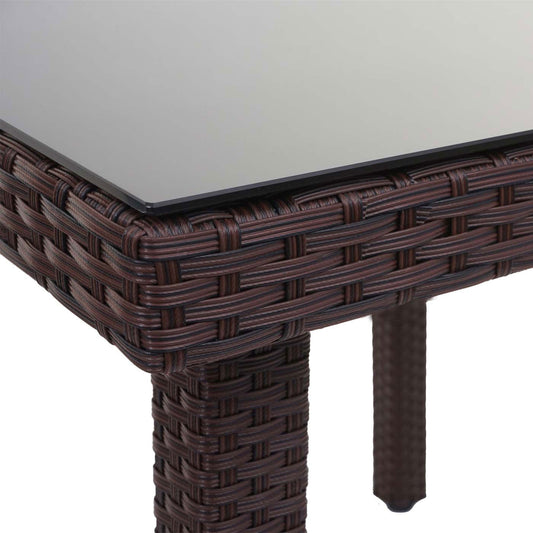 Cosmo Casa - 2-zits bioscoopstoel - Opbergvak - Kunstleer - Bruin