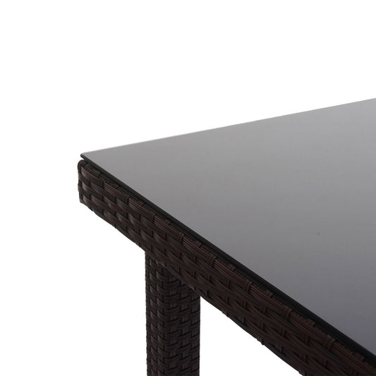 Cosmo Casa - 2-zits bioscoopstoel - Opbergvak - Kunstleer - Bruin