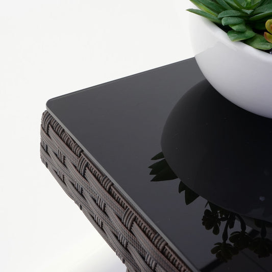 Cosmo Casa - 2-zits bioscoopstoel - Opbergvak - Kunstleer - Bruin