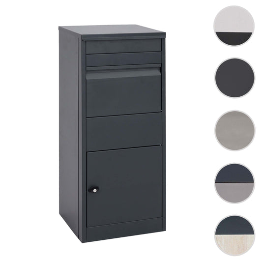 Cosmo Casa - Pakketbus - Staand - Metaal - Antraciet - Maat