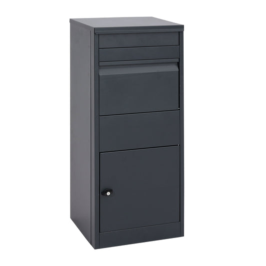 Cosmo Casa - Pakketbus - Staand - Metaal - Antraciet - Maat