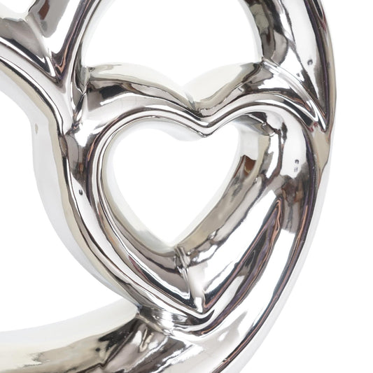 Cosmo Casa - Decoratief hart - Sculptuur - Keramiek - 21×23×8 cm