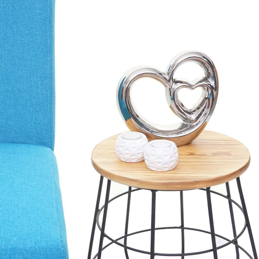 Cosmo Casa - Decoratief hart - Sculptuur - Keramiek - 21×23×8 cm