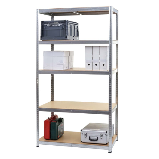 Cosmo Casa - Zware stelling - Opslag - Metaal - Gegalvaniseerd - 200×100×60 cm