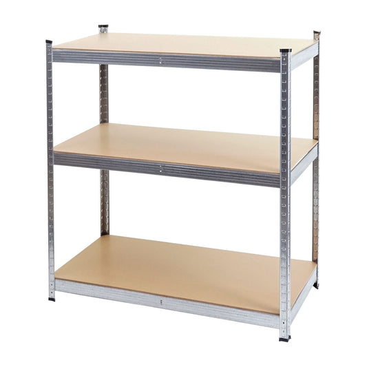 Cosmo Casa - Zware stelling - Opslag - Metaal - Gegalvaniseerd - 200×100×60 cm