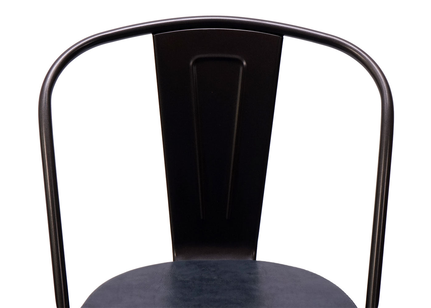 Cosmo Casa - Set van 2 Barkrukken - Verstelbaar - Kunstleer - Vintage grijs