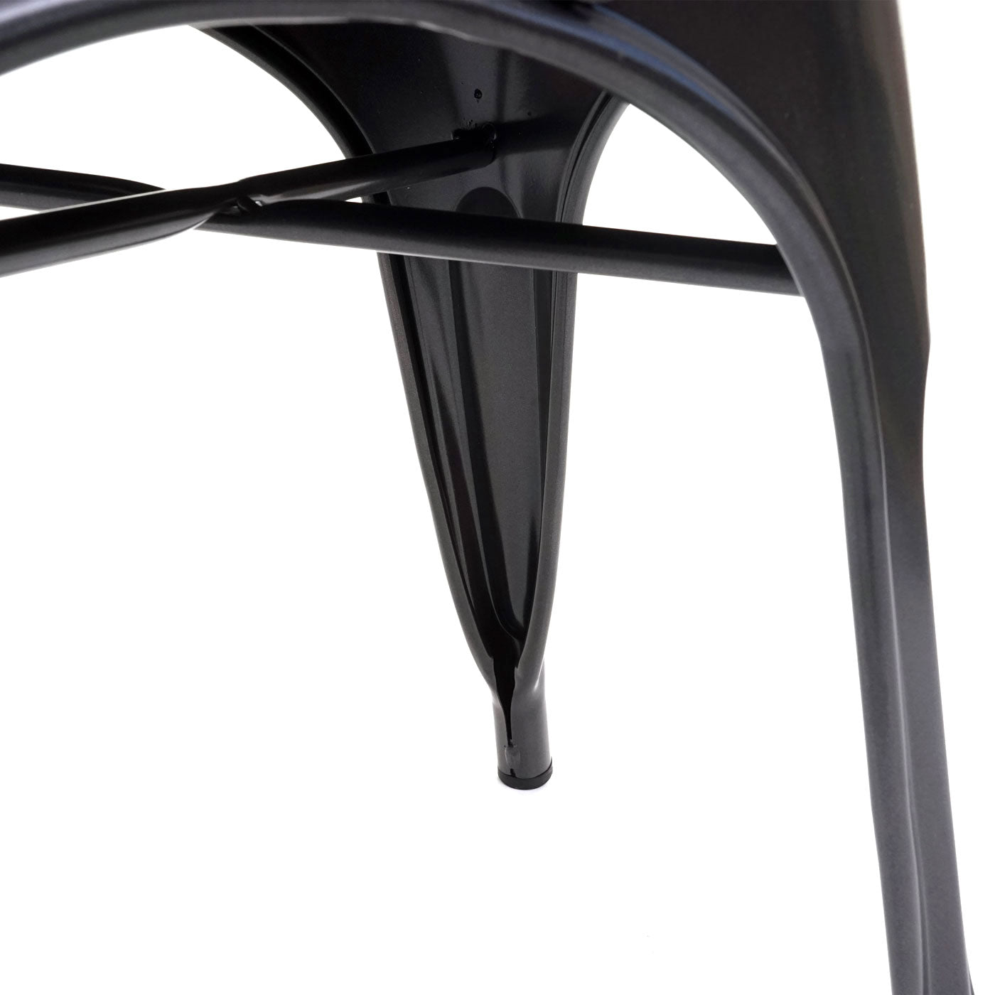 Cosmo Casa - Set van 4 Eetkamerstoelen - Chesterfield - Kunstleer - Zwartbruin